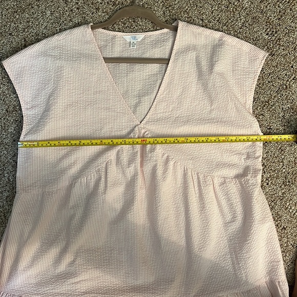 Time and tru seersucker pink dress. Size XL - Picture 5 of 5